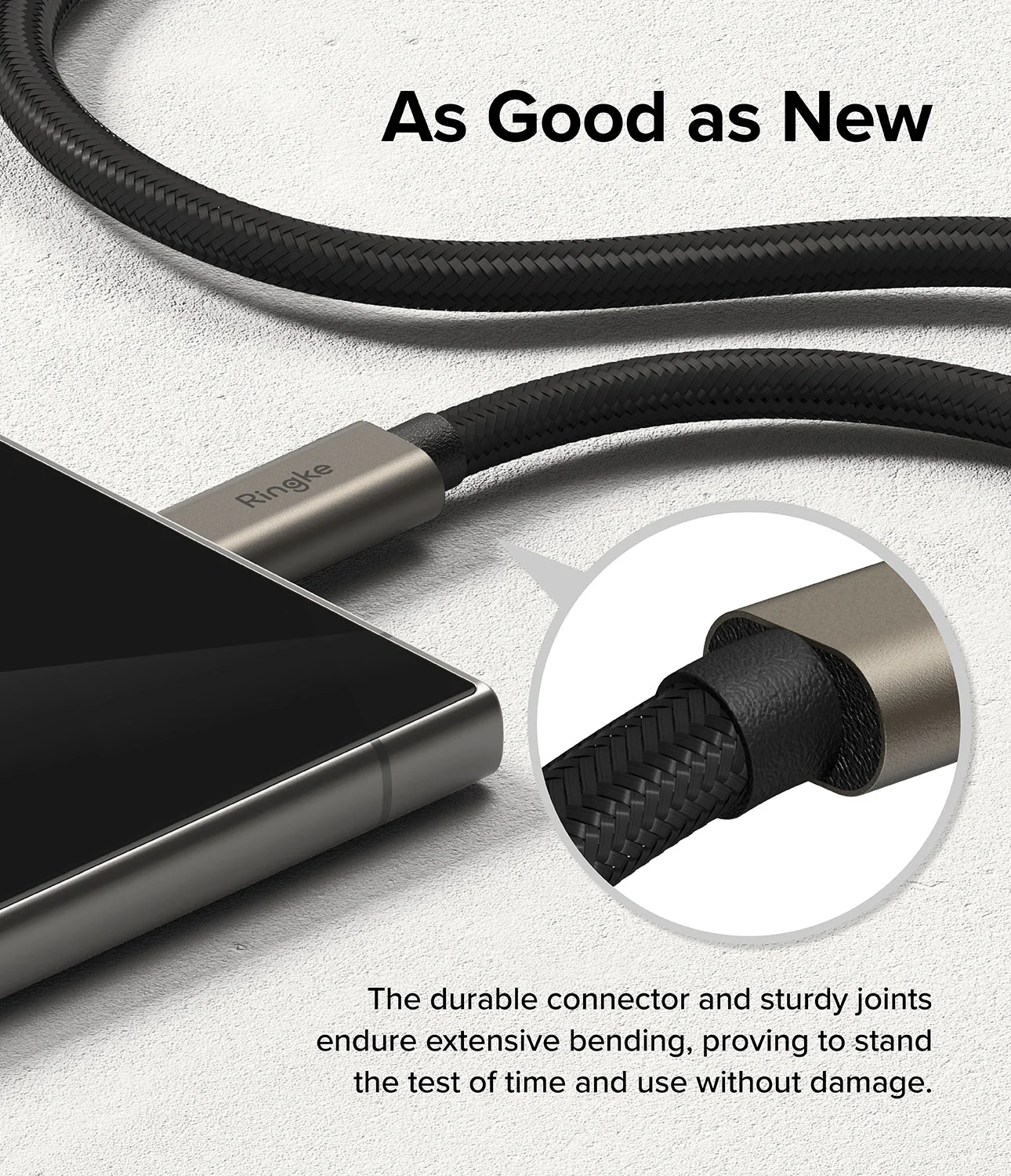 Ringke USB 3.2 Gen 2x2 USB-C Charging Cable - Image 29