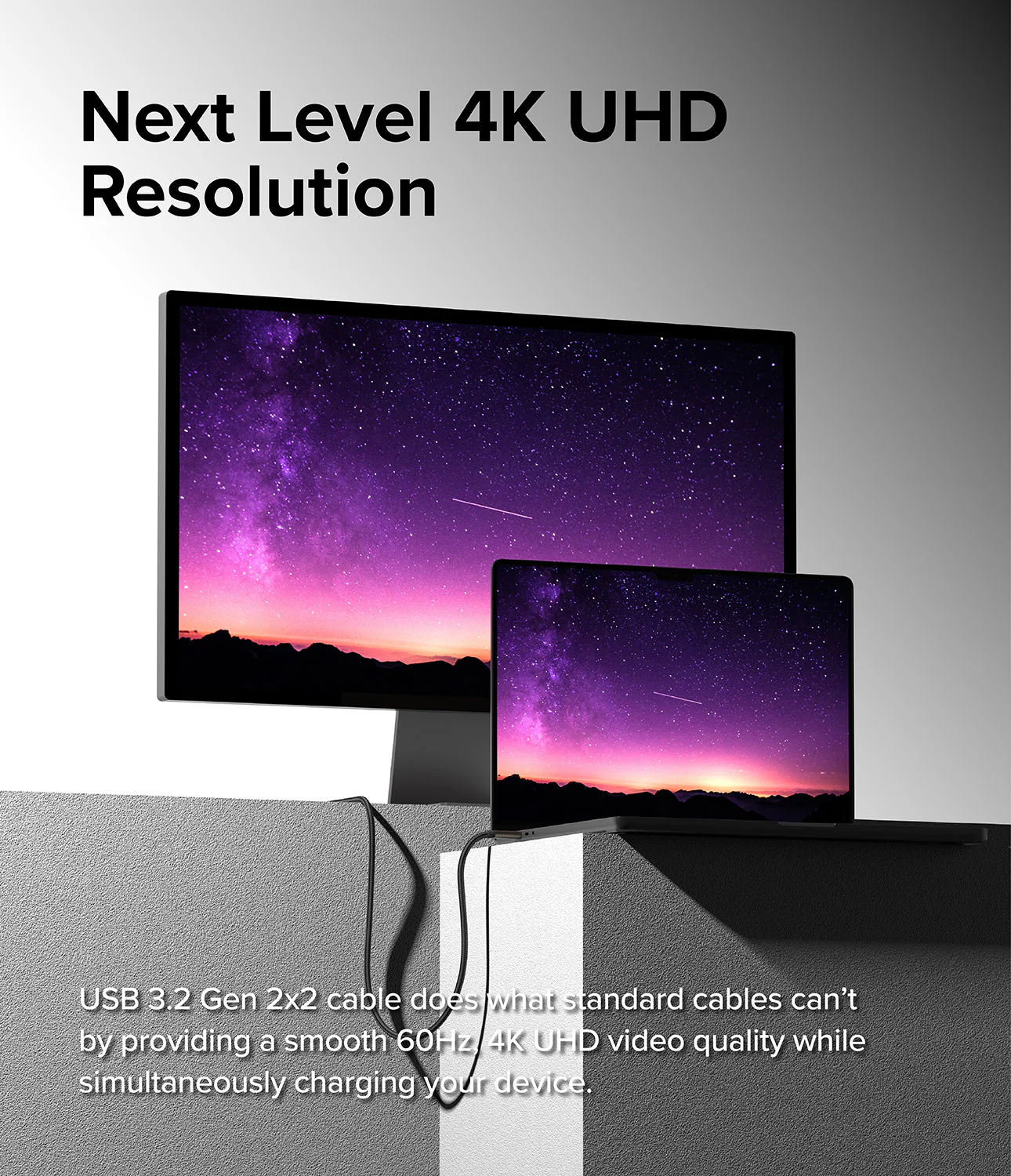 Ringke USB 3.2 Gen 2x2 USB-C Charging Cable - Image 8