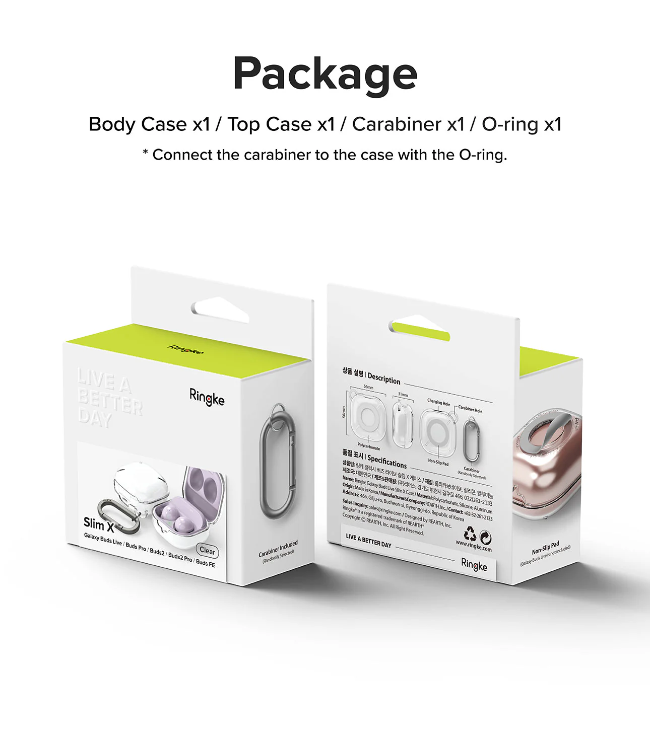 Galaxy Buds FE / 2 Pro / Buds 2 / Galaxy Buds Pro / Live Case | Slim-X - Image 13