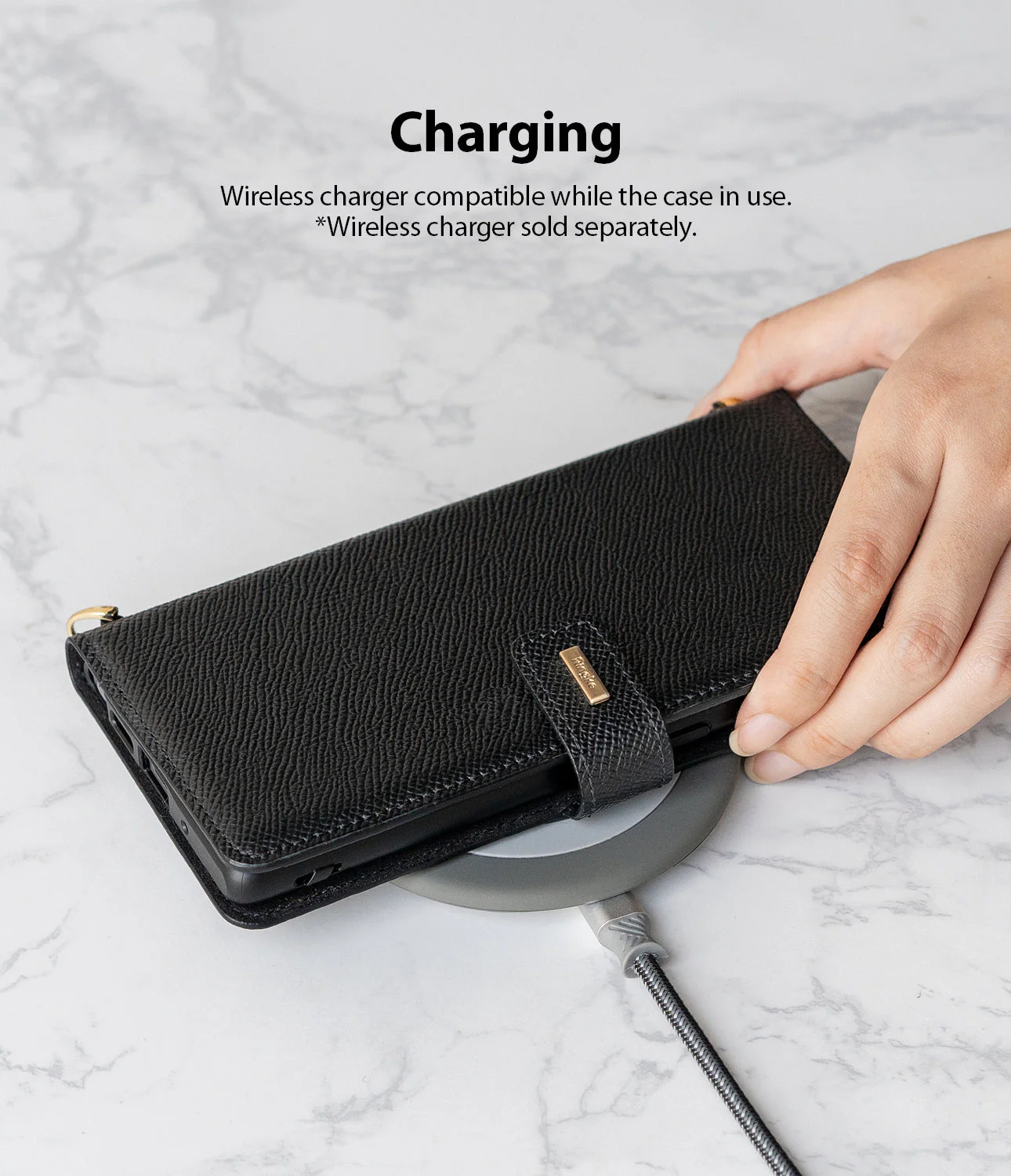 Galaxy Note 20 Case | Folio Signature Black - Image 11