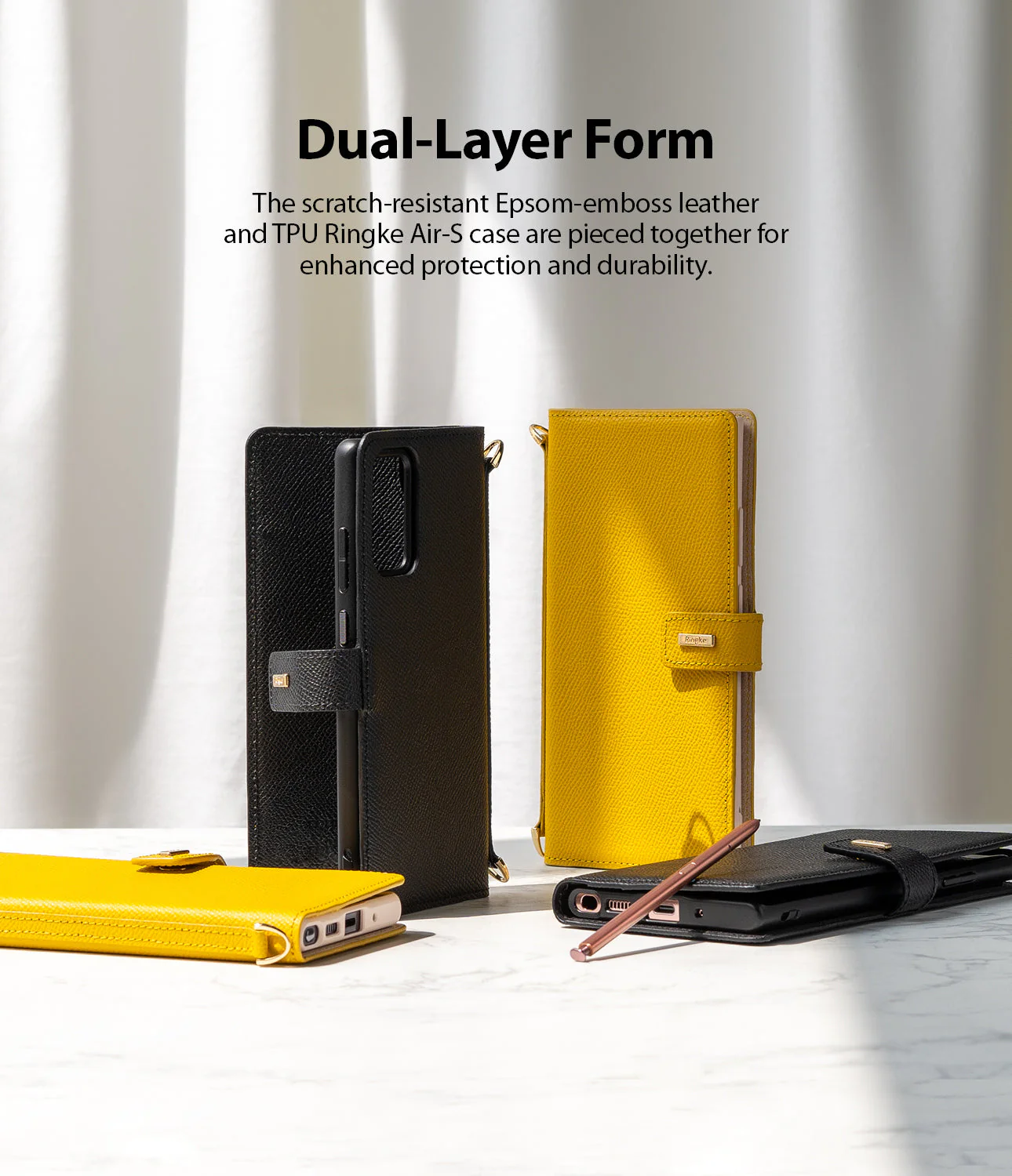 Galaxy Note 20 Case | Folio Signature Black - Image 5