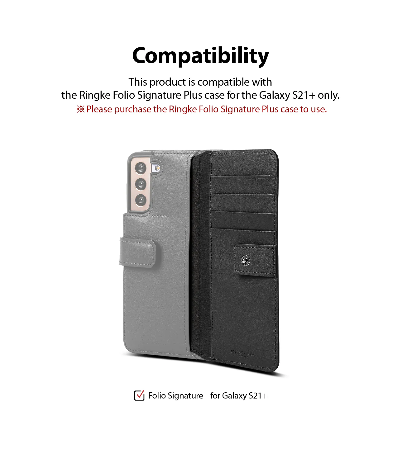 Galaxy S21 Plus Case | Folio Signature+ - Image 24