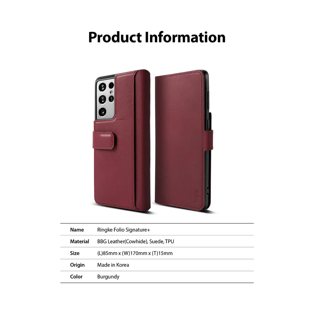 Galaxy S21 Ultra Case | Folio Signature+ - Image 11