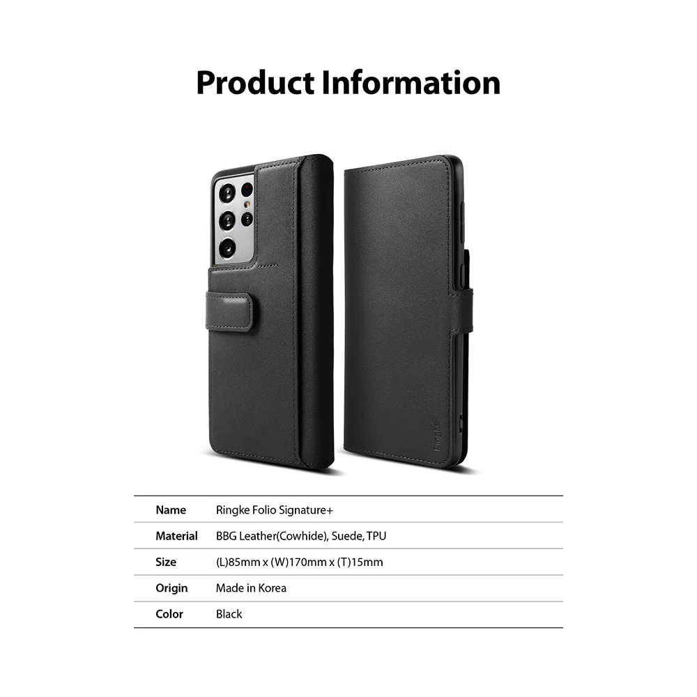 Galaxy S21 Ultra Case | Folio Signature+ - Image 27