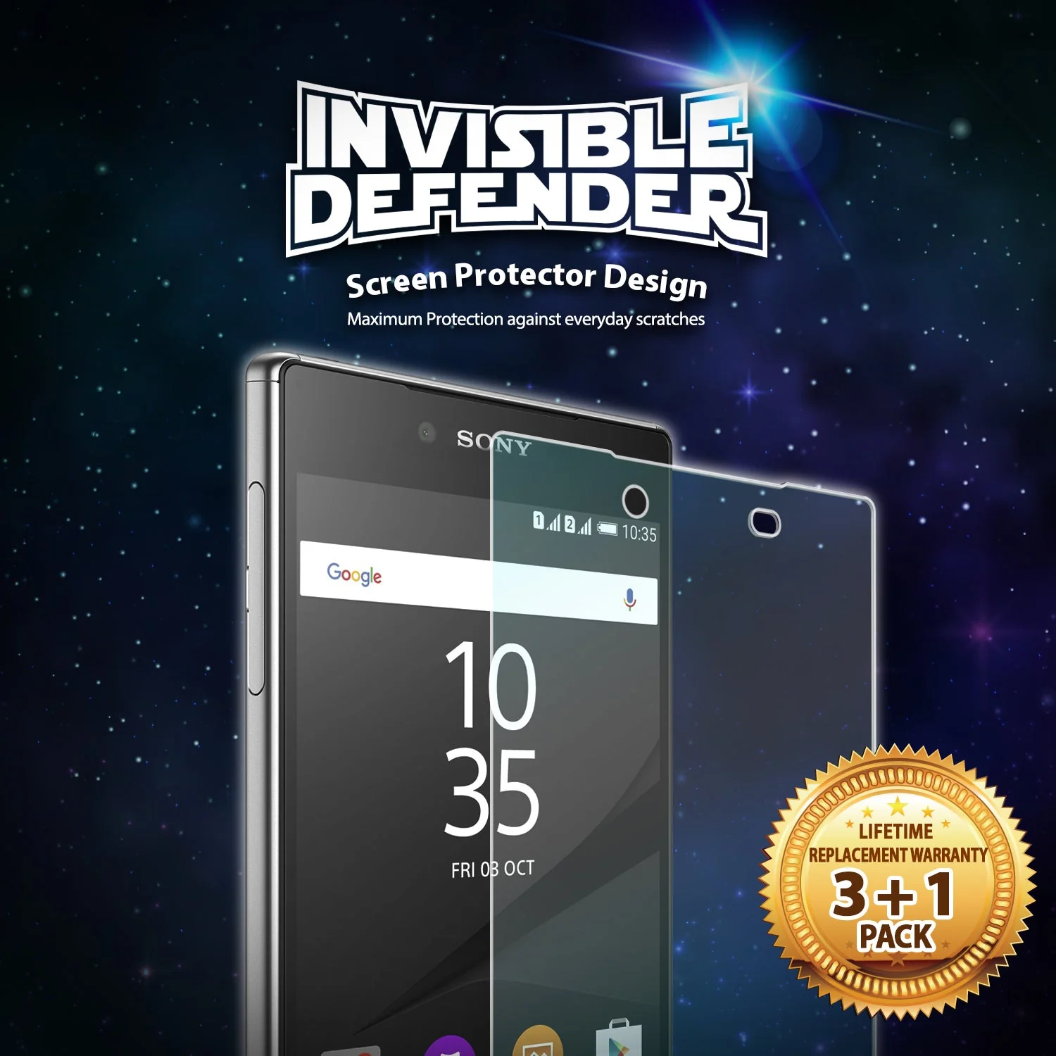 Xperia Z5 Compact Screen Protector | Invisible defender - Image 2