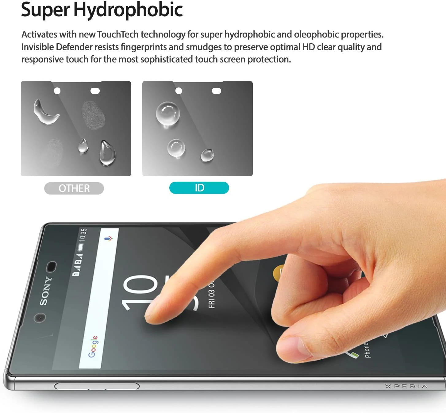 Xperia Z5 Premium Screen Protector | Invisible Defender - Image 4