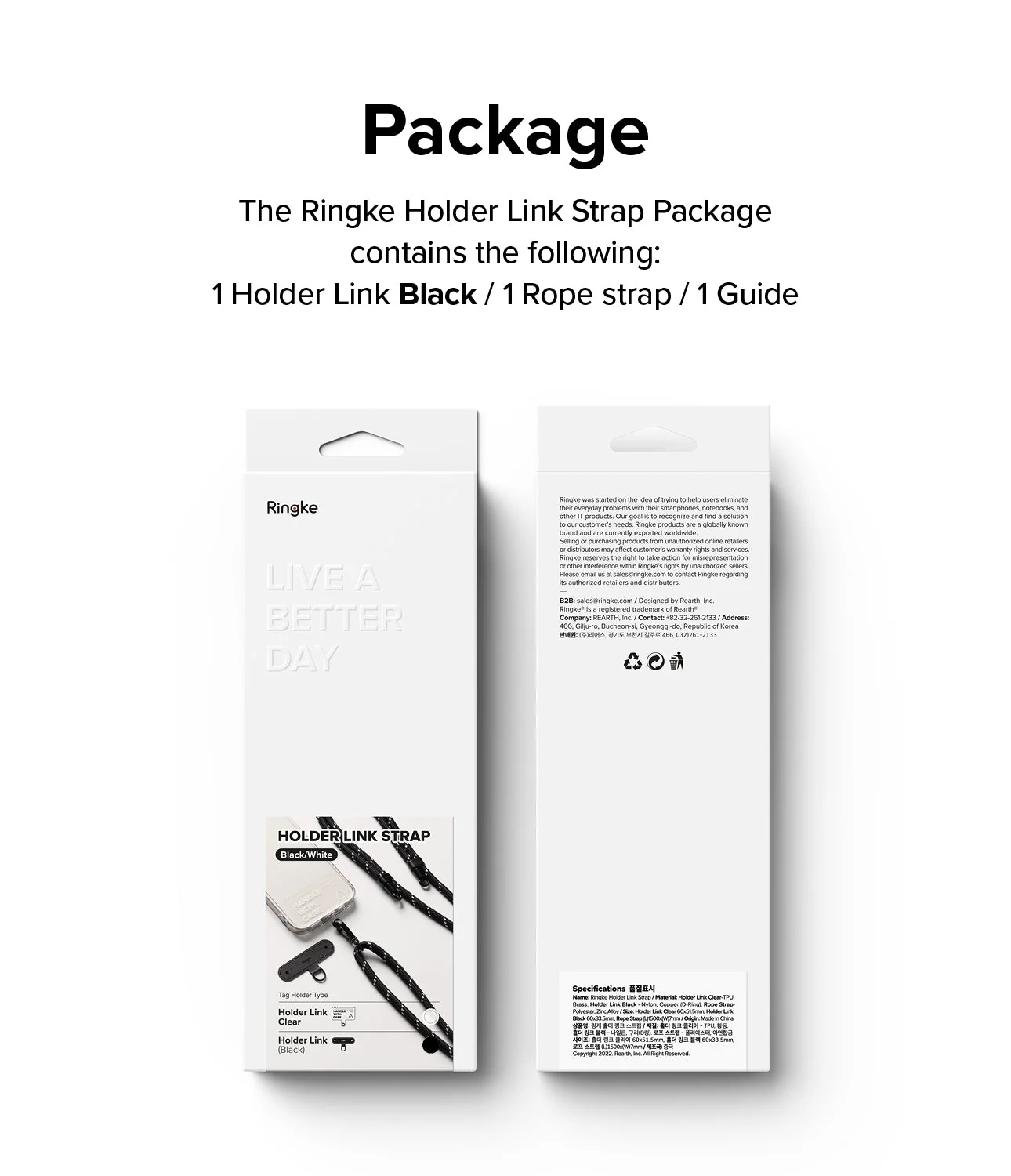 Holder Link Strap | Black - Image 13
