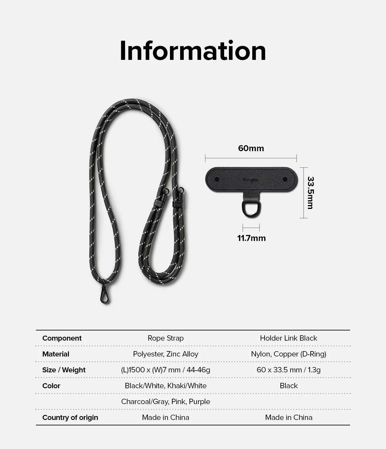 Holder Link Strap | Black - Image 14