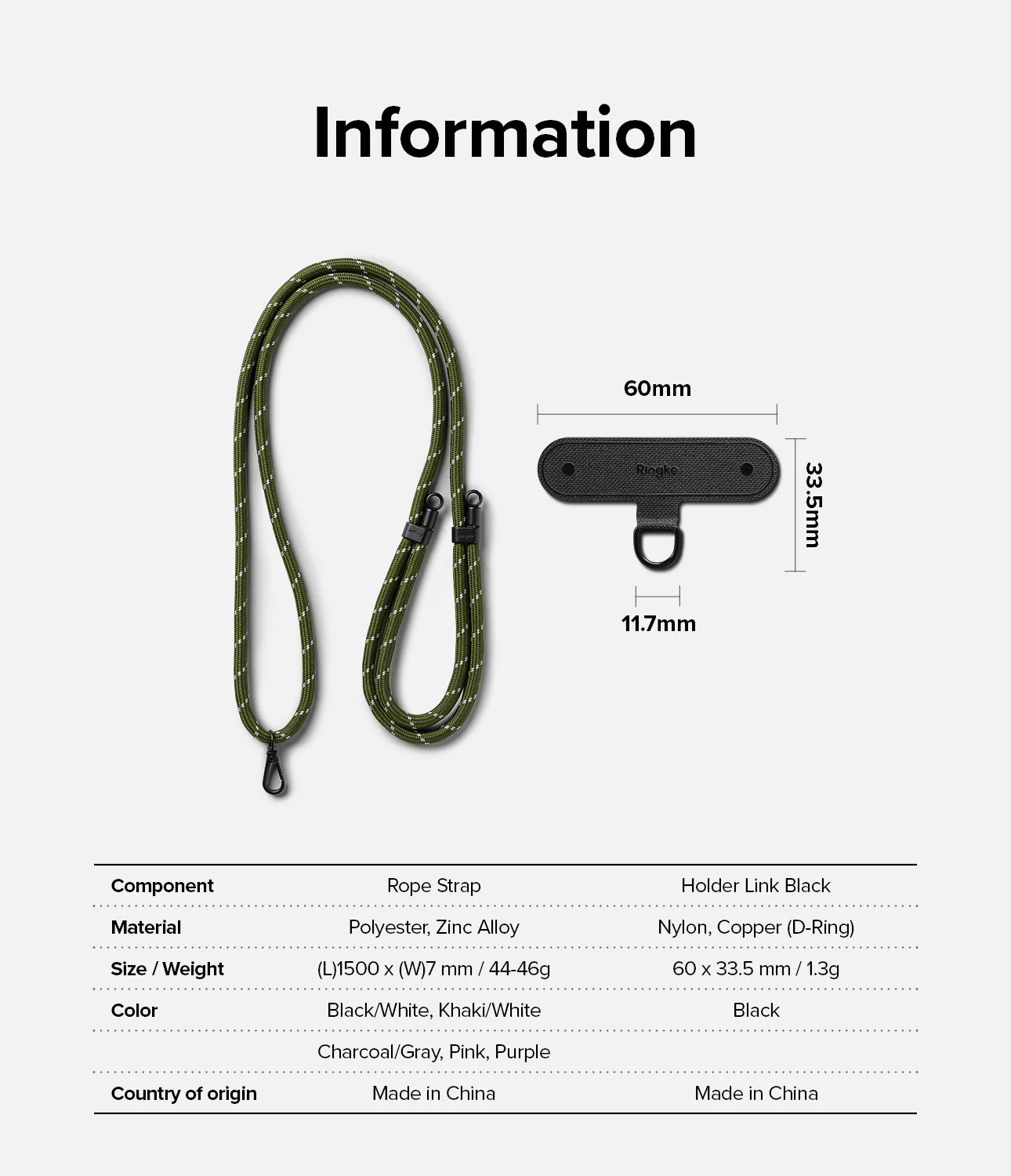 Holder Link Strap | Black - Image 26