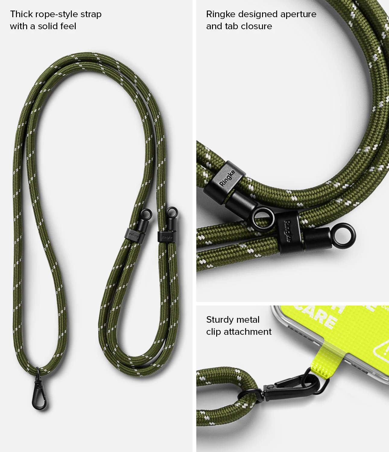 Holder Link Strap | Tarpaulin Neon Green - Image 10