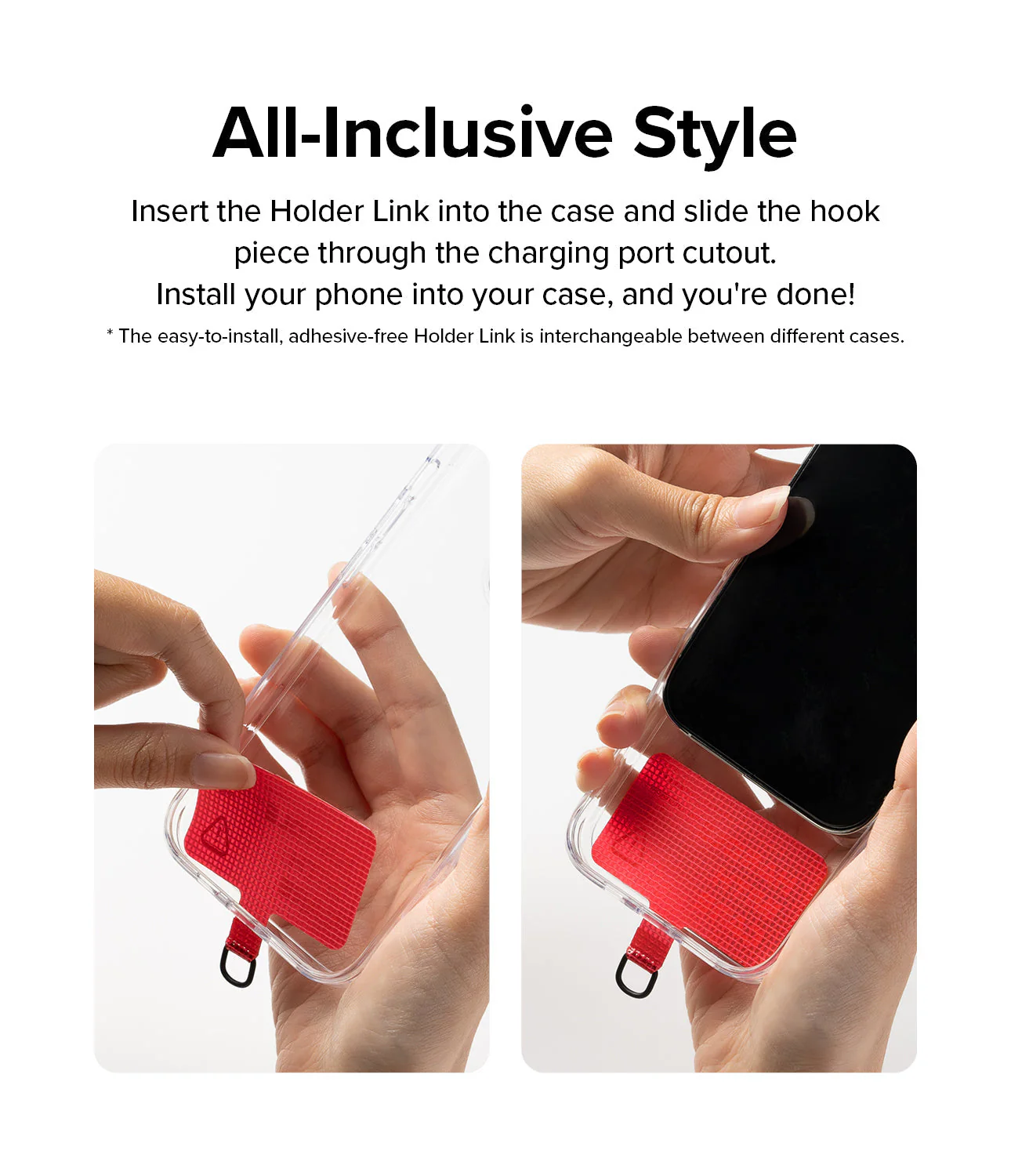 Holder Link Strap | Tarpaulin Red - Image 13