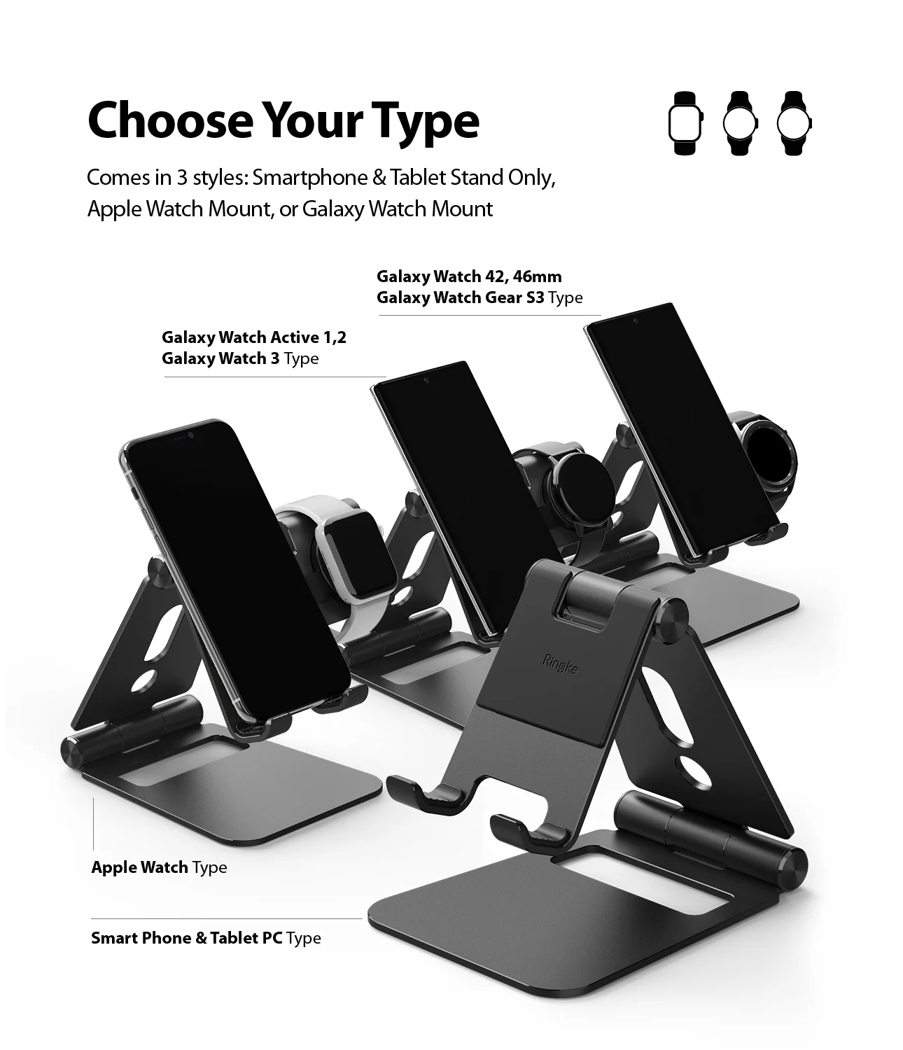 Super Folding Stand for Galaxy Watch - Image 5