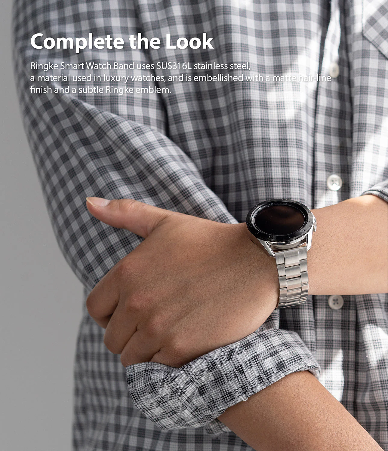 Watch Lug 20mm | Metal One Band - Image 7