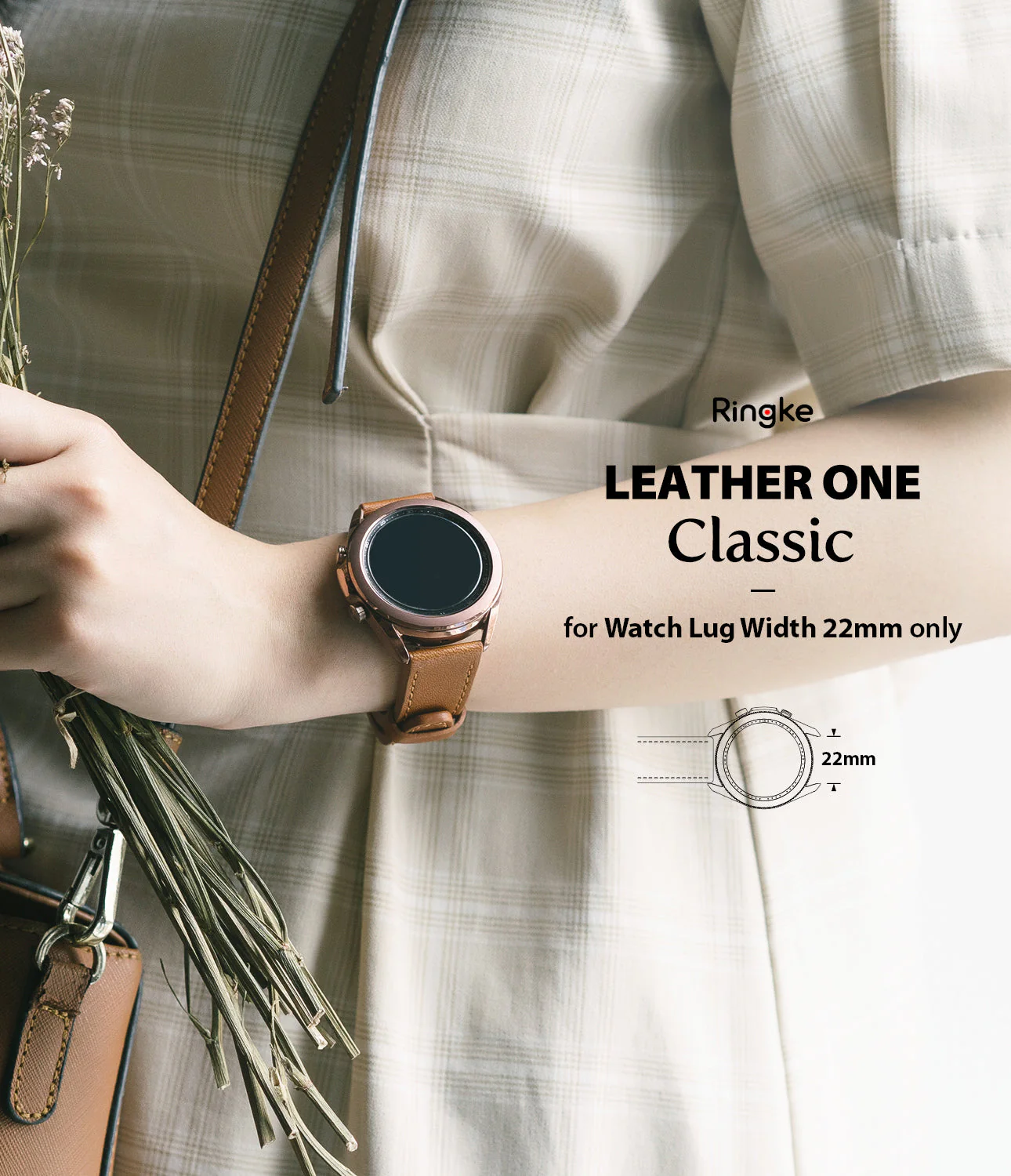 Watch Lug 22mm | Leather One Classic Band - Image 4
