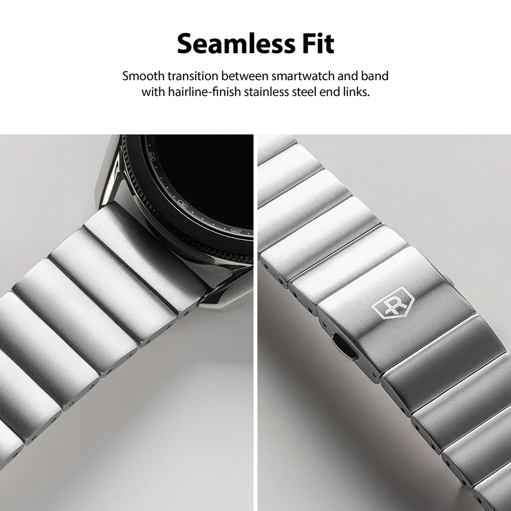 Watch Lug 22mm | Metal One Band α - Silver - Image 7