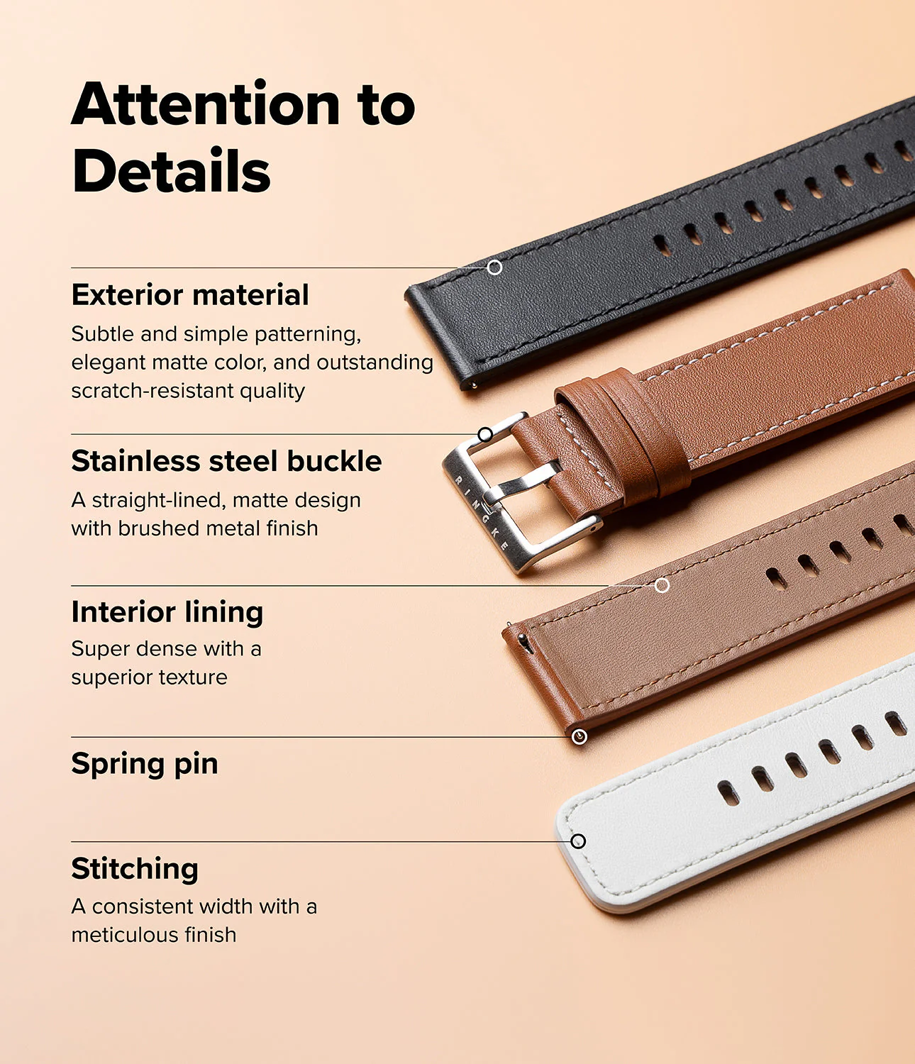 Watch Lug 24mm | Leather One Basic Bold - Image 26
