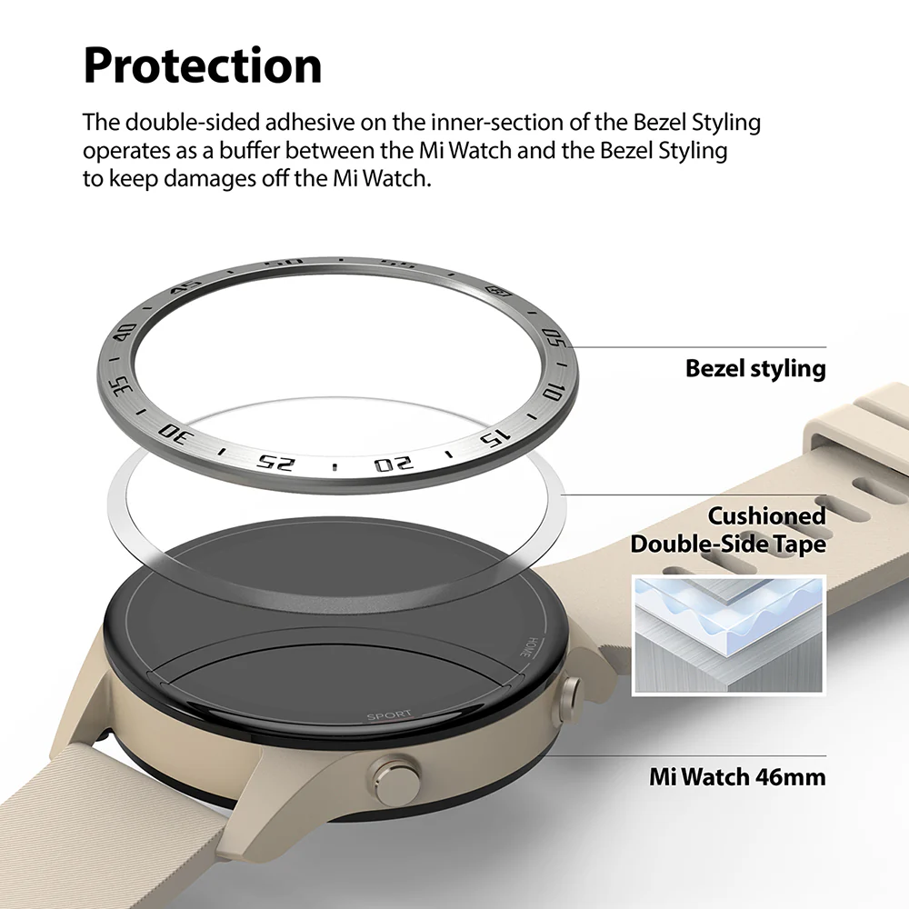 Xiaomi Mi Watch 46mm | Bezel Styling 46-01 - Image 8