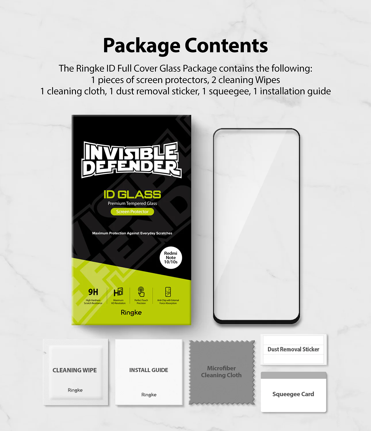 Redmi Note 10 / 10s Screen Protector | Invisible Defender - Image 13