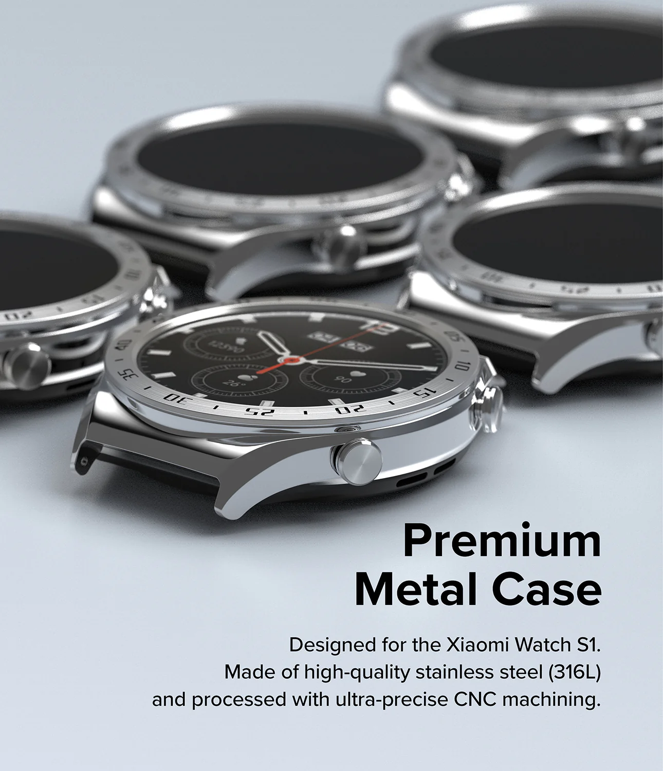 Xiaomi Watch S1 (46mm) 46-01 (ST) Silver - Image 7