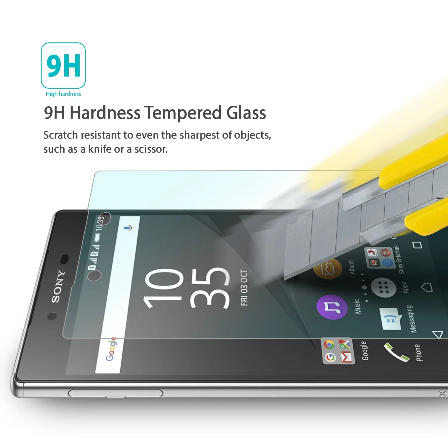 Xperia Z5 Premium Screen Protector | Invisible Defender Glass - Image 4